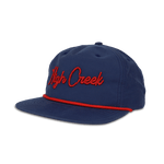 High Creek Script Hat Navy - High Creek