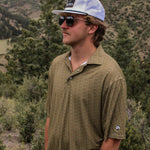 Huntin', Fishin', Campin' Printed Polo - High Creek