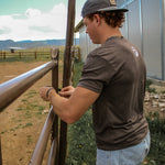 Ibex Flag Patch Hat Charcoal - High Creek