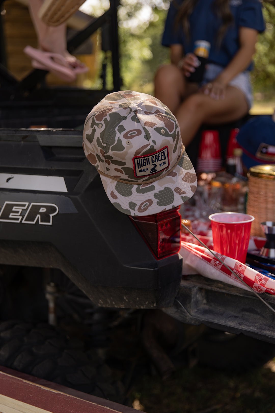 Ibex Ranch Wear Arch Camo Patch Hat - High Creek