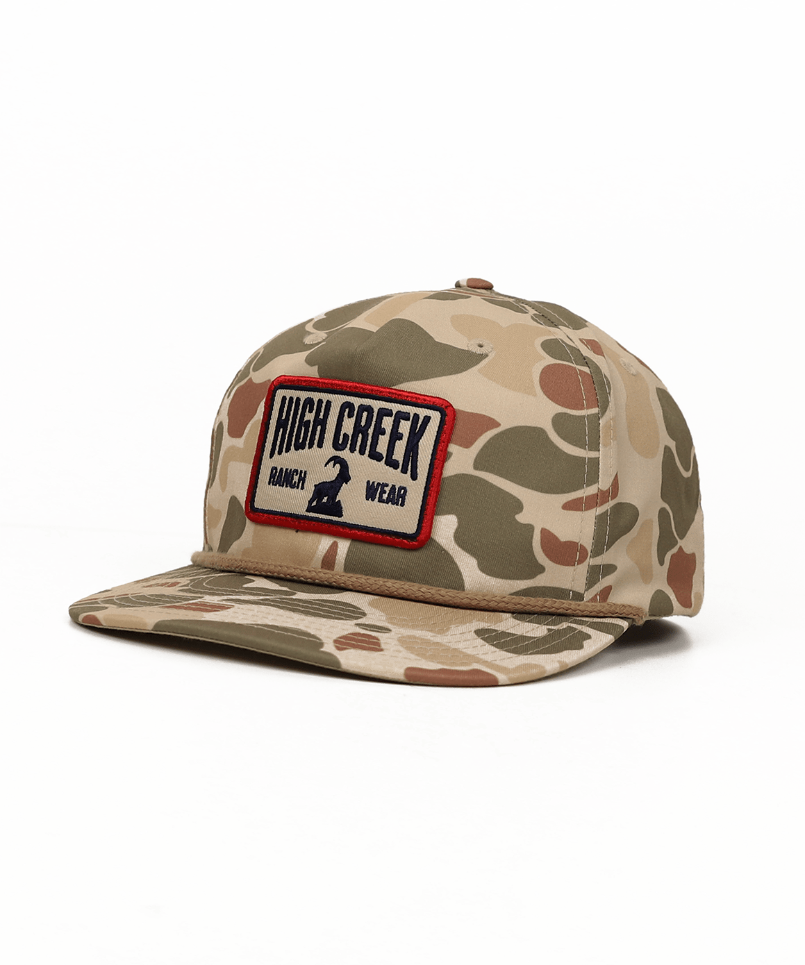 Ibex Ranch Wear Arch Camo Patch Hat - High Creek