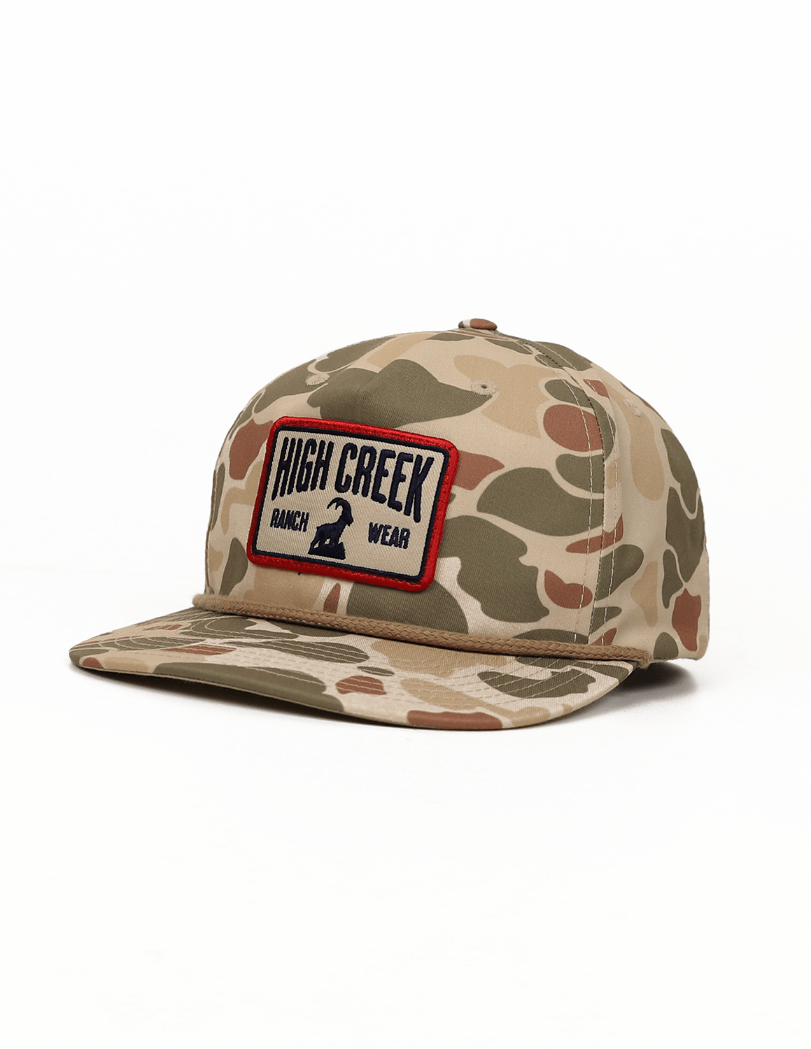 Ibex Ranch Wear Arch Camo Patch Hat - High Creek