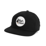 Ibex Standing Script Patch Hat Black - High Creek