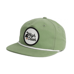 Ibex Standing Script Patch Hat Sage - High Creek