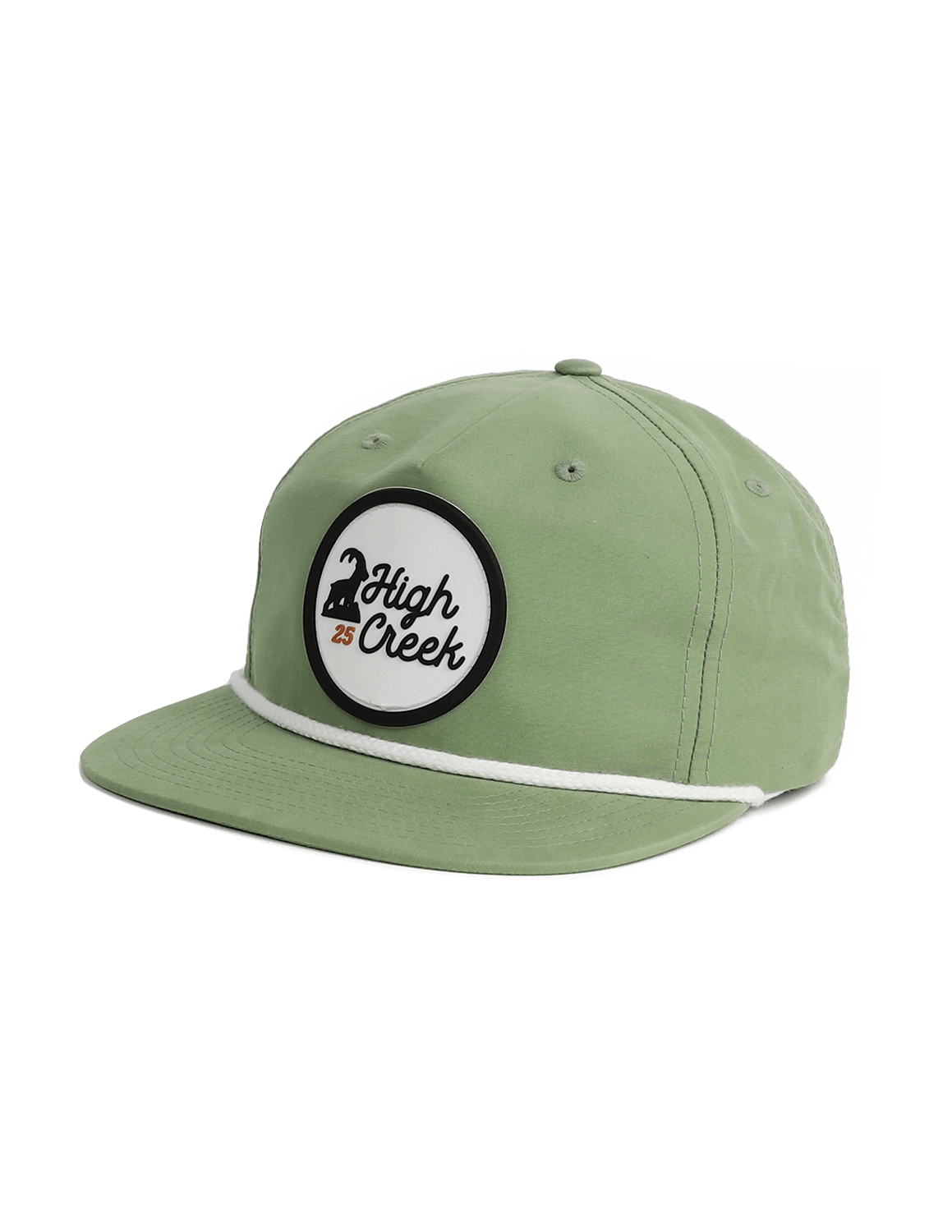 Ibex Standing Script Patch Hat Sage - High Creek