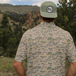 Ibex Standing Script Patch Hat Sage - High Creek