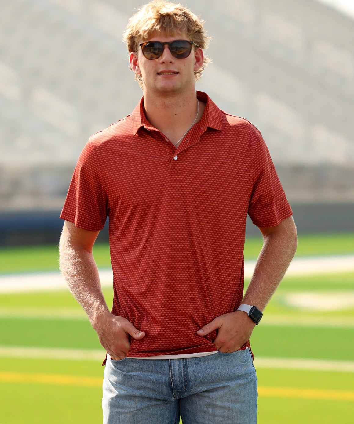 Iowa State University Basic Logo Polo - High Creek