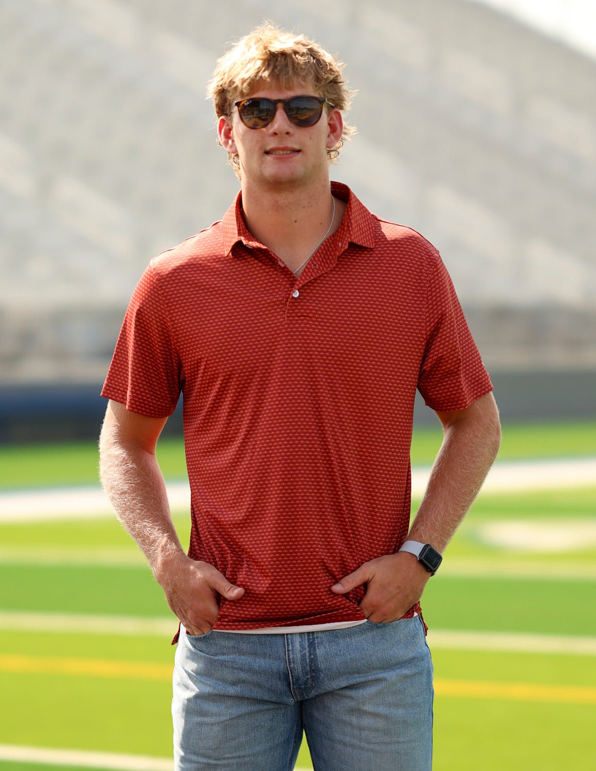 Iowa State University Basic Logo Polo - High Creek