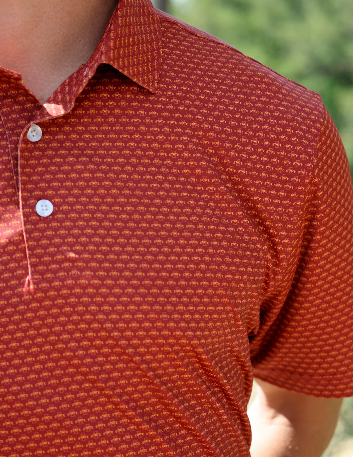 Iowa State University Basic Logo Polo - High Creek