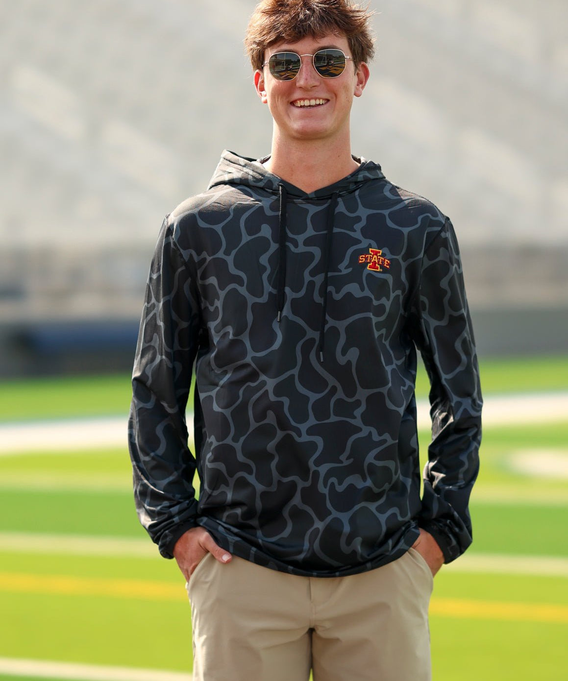 Iowa State University Long Hollow Performance Hoodie - High Creek