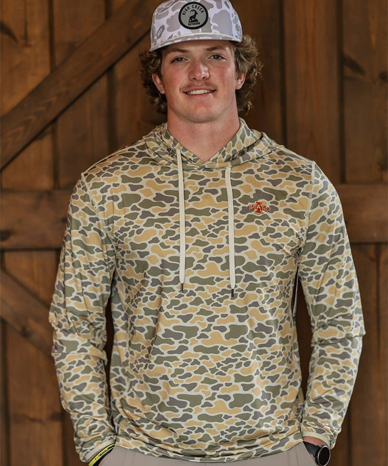 Iowa State University Long Hollow Performance Hoodie - High Creek