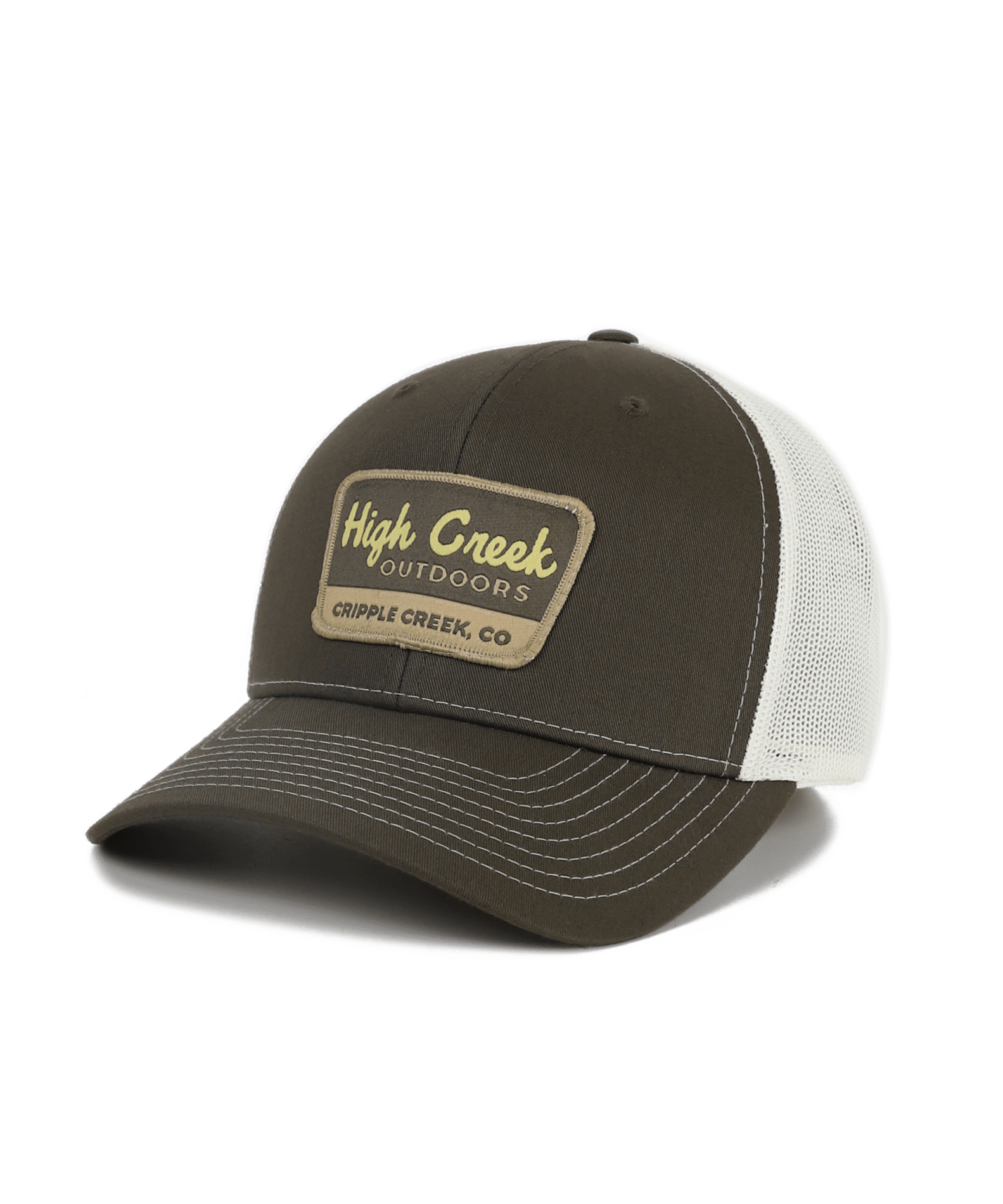 National Park Patch Mesh Back Hat Brown - High Creek