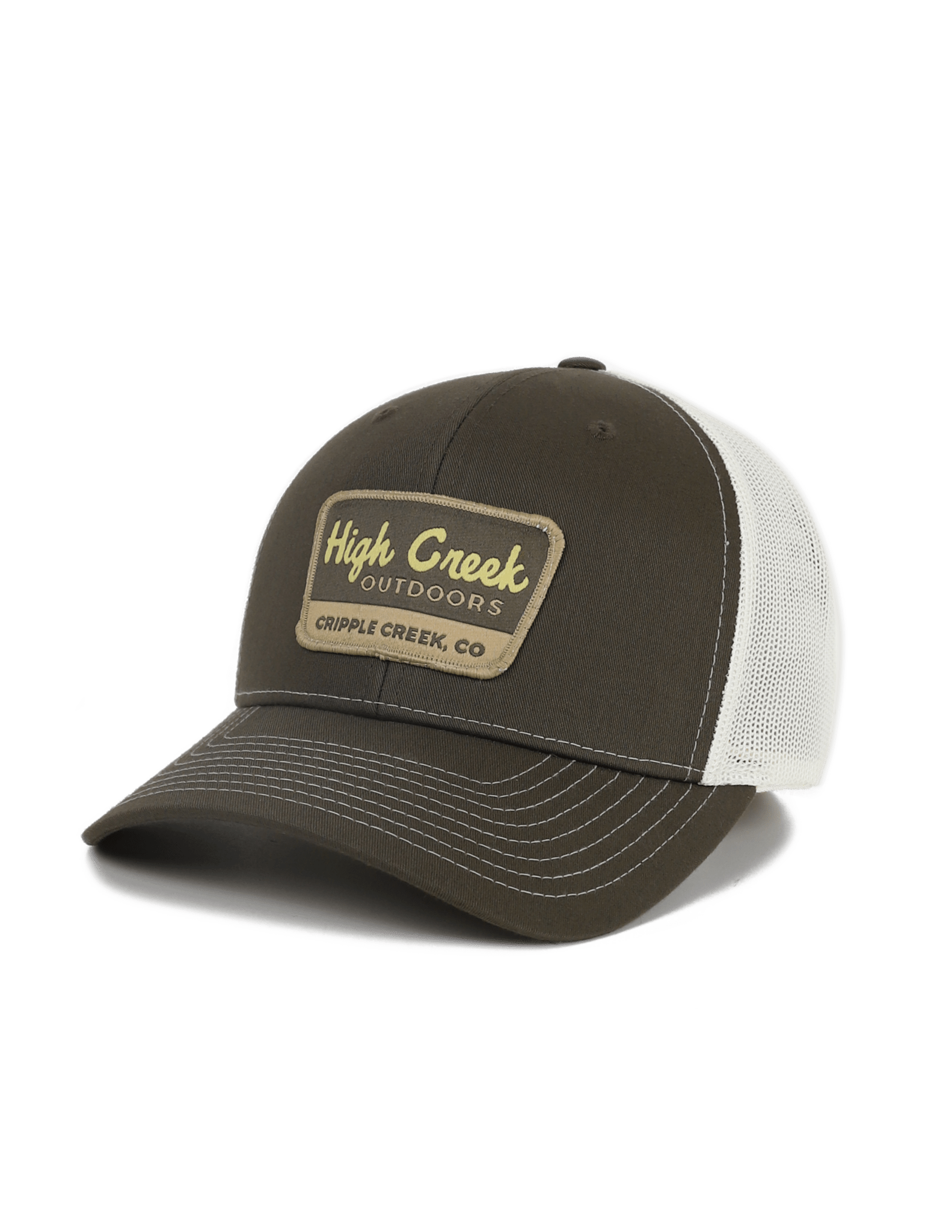 National Park Patch Mesh Back Hat Brown - High Creek