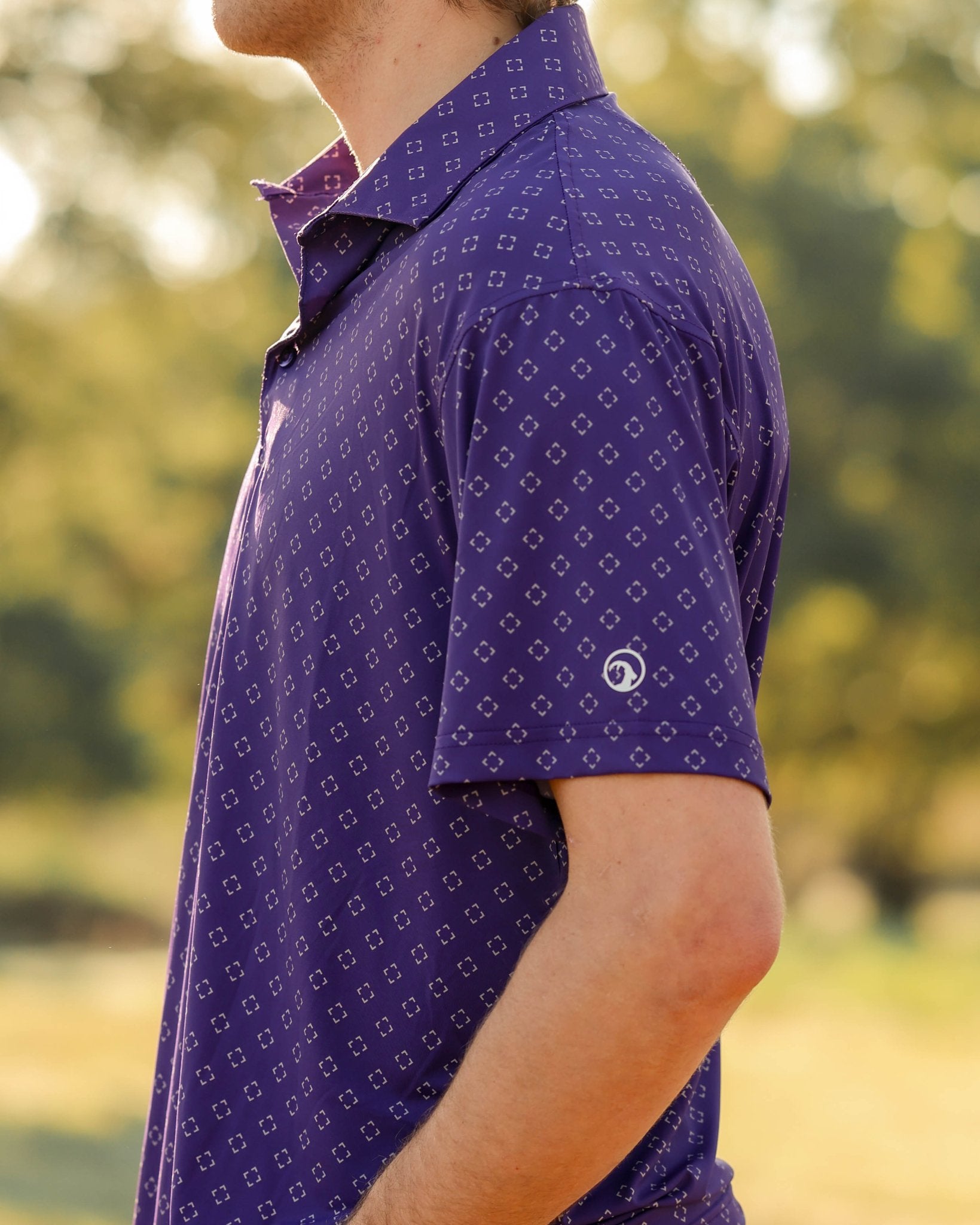 Quad Polo Purple - High Creek