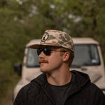 Round The Ibex Camo Patch Hat - High Creek
