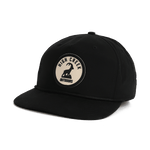 Round The Ibex Patch Hat Black - High Creek