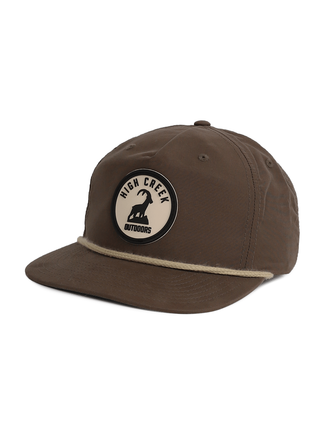 Round The Ibex Patch Hat Mocha - High Creek