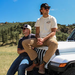Round The Ibex Patch Mesh Back Hat Black - High Creek