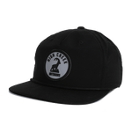 Round The Ibex Patch Mesh Back Hat Black - High Creek