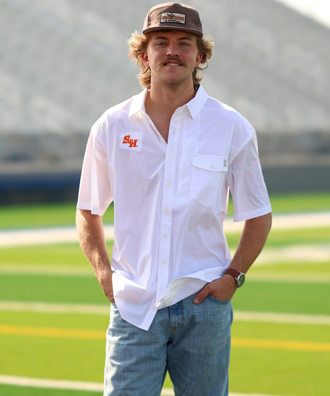 Sam Houston State University Fishing Shirt - High Creek
