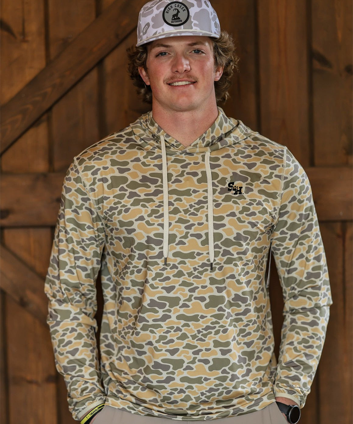 Sam Houston State University Long Hollow Performance Hoodie - High Creek