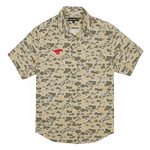 SMU Camo Burk Button Up - High Creek