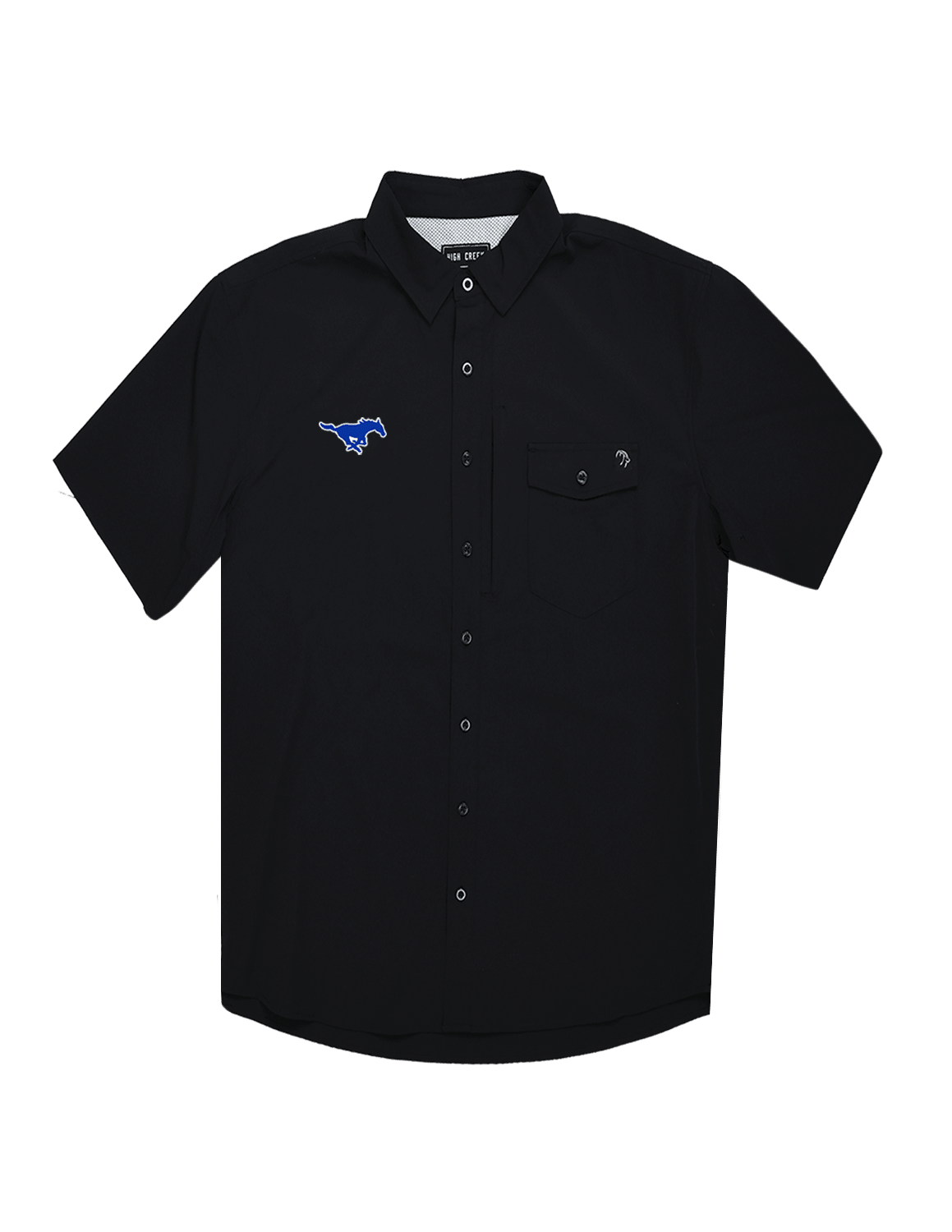 SMU Fishing Shirt Black - High Creek