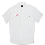 SMU Fishing Shirt White - High Creek