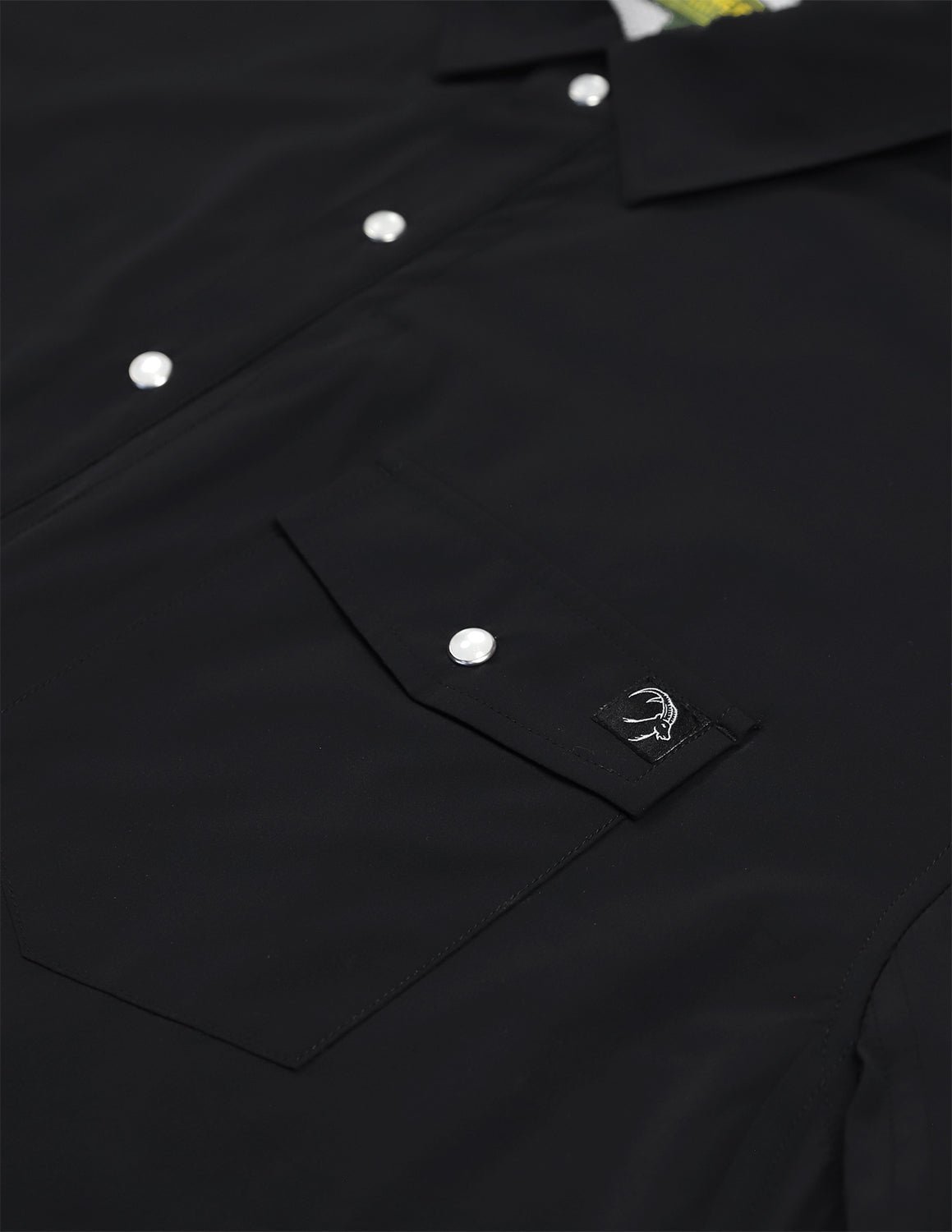 Tarleton State University 4 Mile Creek Pearl Snap Button - Up Black - High Creek