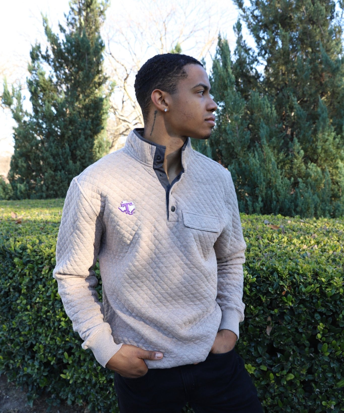 Tarleton State University Bristow 1/4 Pullover - High Creek
