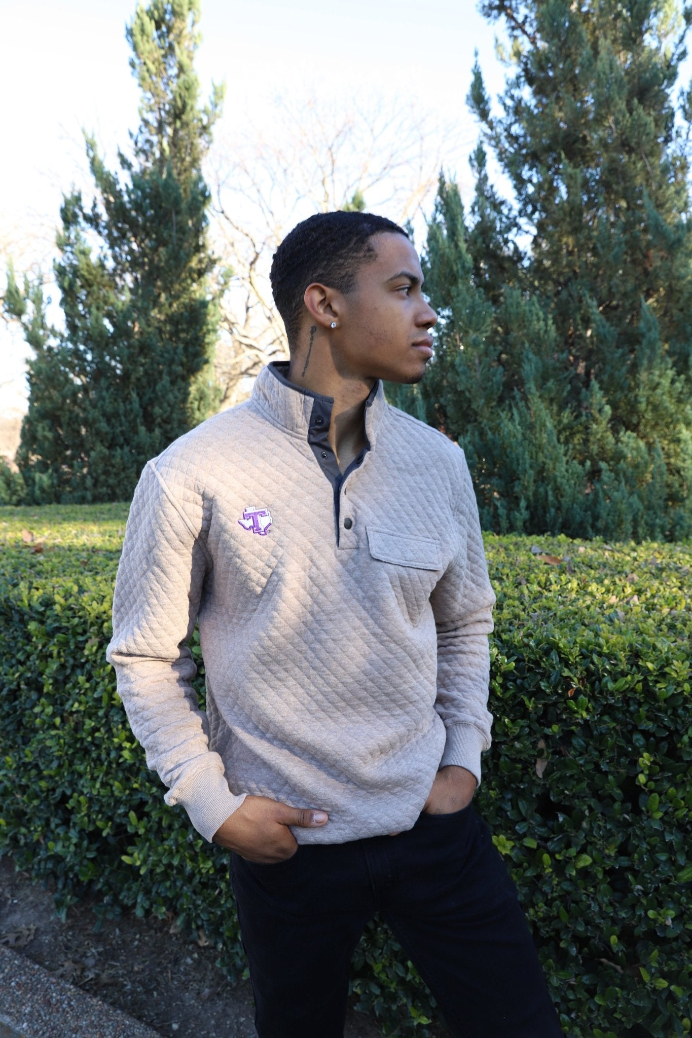 Tarleton State University Bristow 1/4 Pullover - High Creek