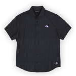 Tarleton State University Burk Short Sleeve Button Up Black - High Creek