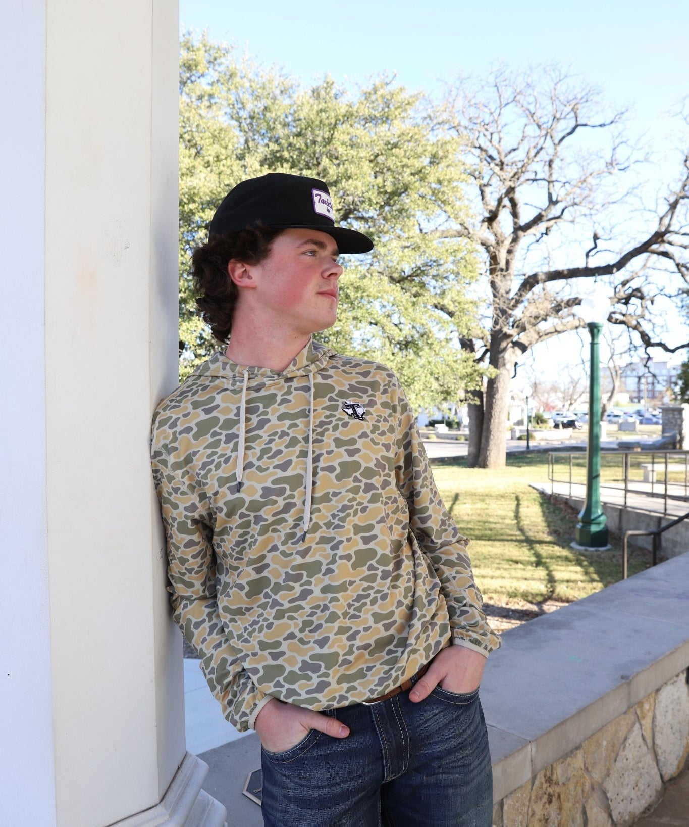 Tarleton State University Long Hollow Performance Hoodie - High Creek