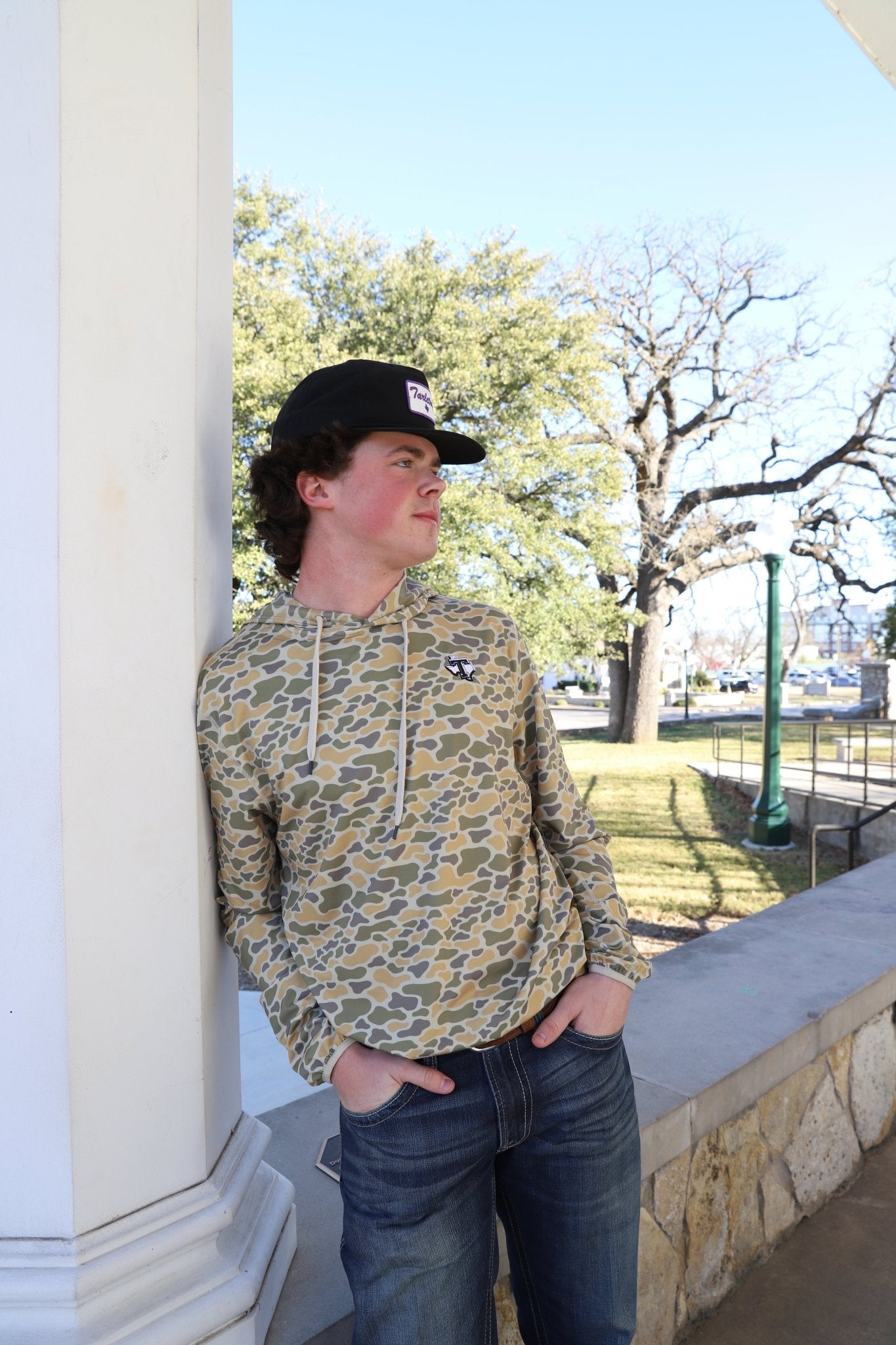 Tarleton State University Long Hollow Performance Hoodie - High Creek