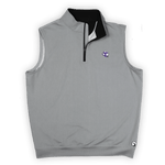 Tarleton State University Mac 1/4 Zip Vest Grey - High Creek