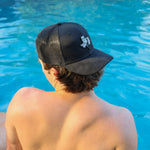 Texas Colors Camo Mesh Patch Hat Black - High Creek
