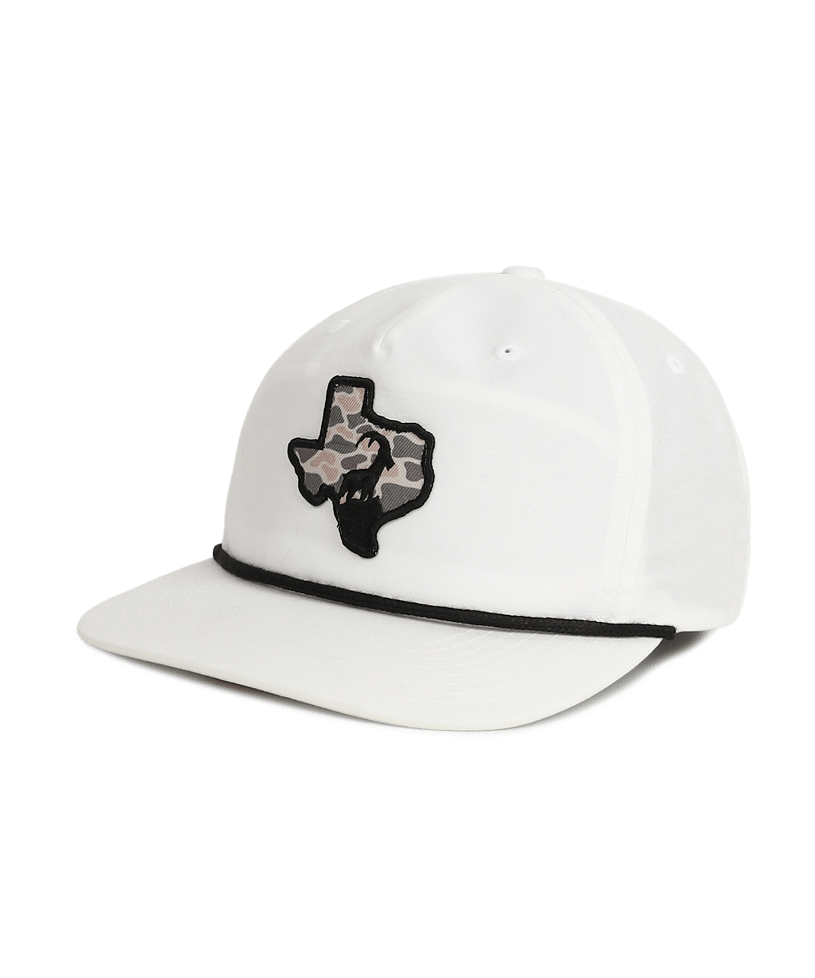 Texas Colors Camo Patch Hat White - High Creek