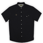 Texas State University 4 Mile Creek Pearl Snap Button - Up Black - High Creek