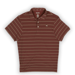 Texas State University Apex Stripe Polo Maroon - High Creek