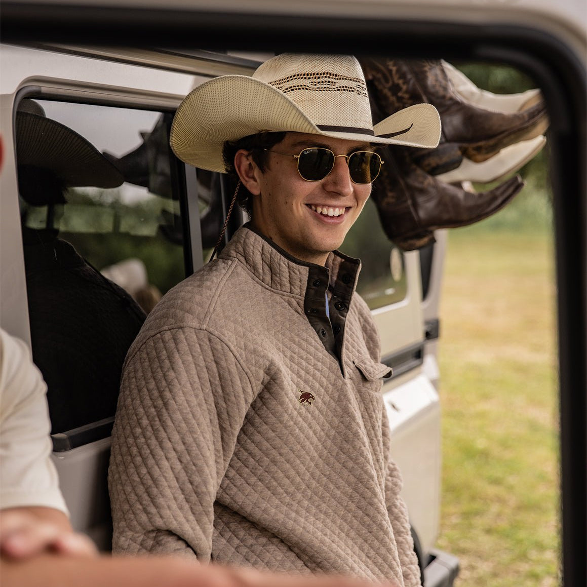 Texas State University Bristow 1/4 Pullover - High Creek