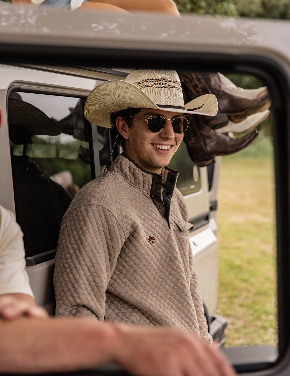 Texas State University Bristow 1/4 Pullover - High Creek