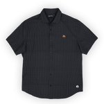 Texas State University Burk Short Sleeve Button Up Black - High Creek