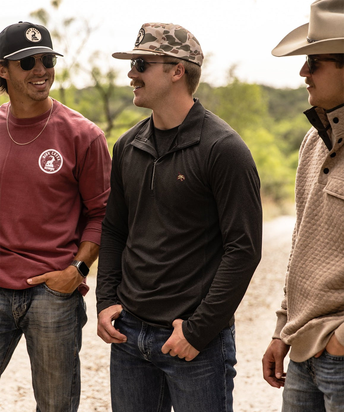 Texas State University Daily Athletic 1/4 Zip - High Creek