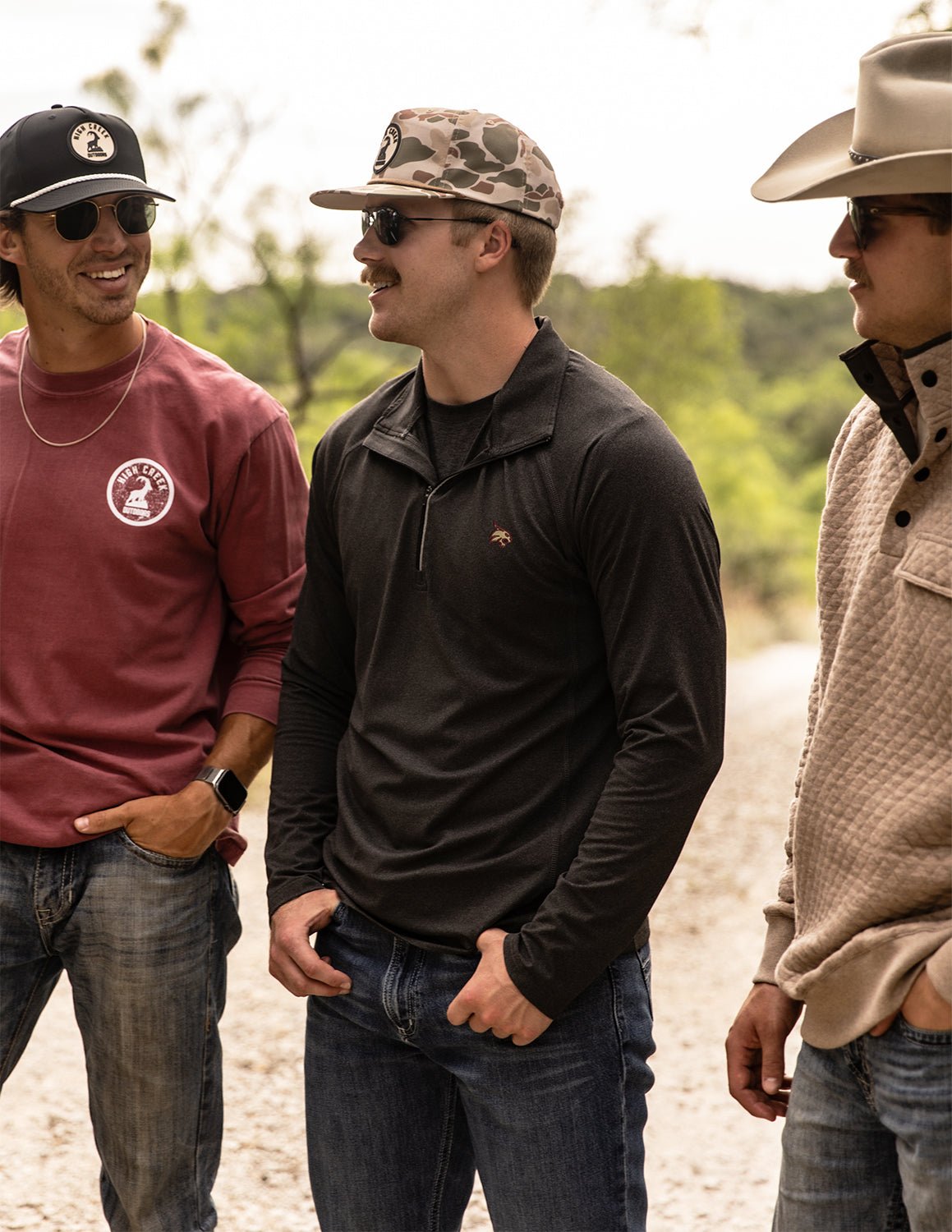 Texas State University Daily Athletic 1/4 Zip - High Creek