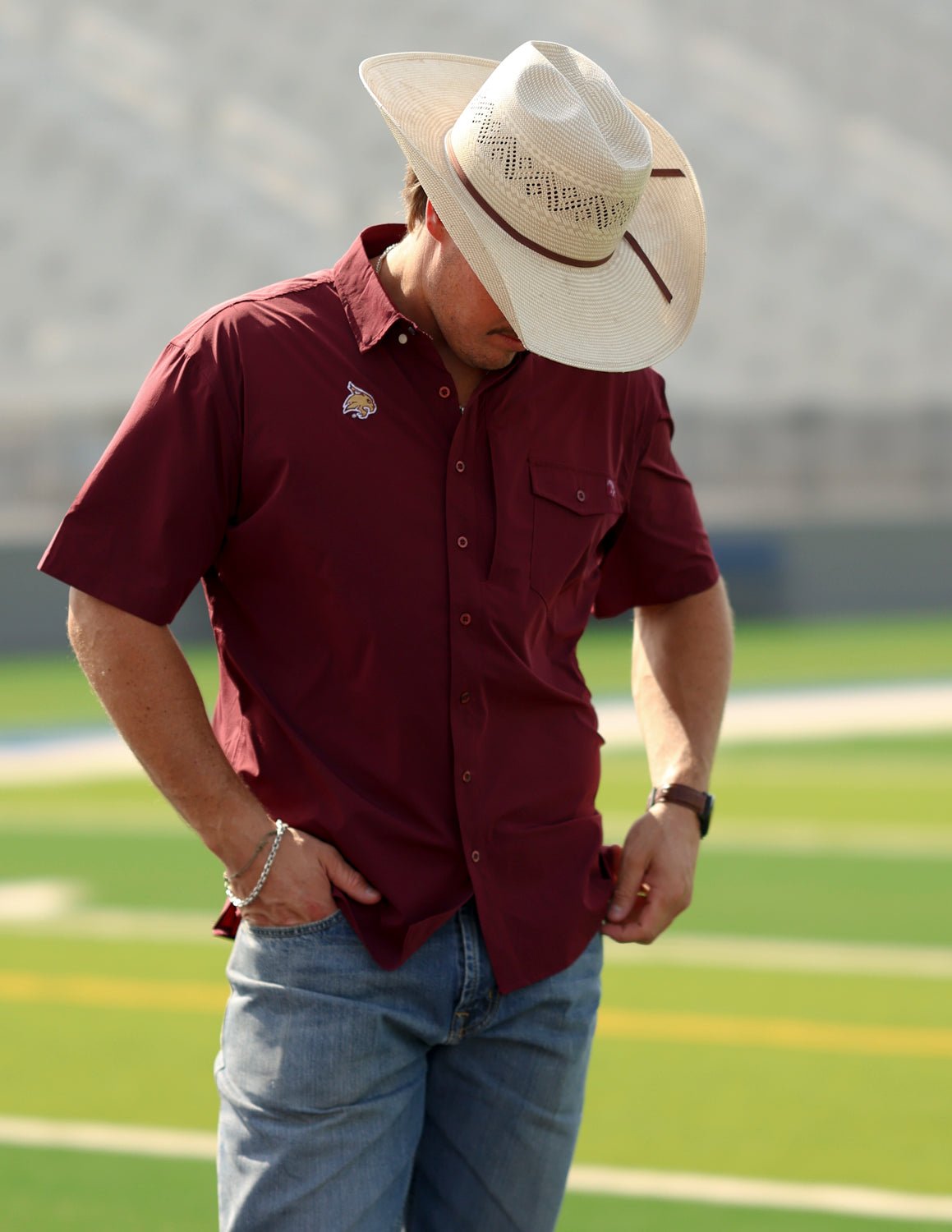 Texas State University Fishing Shirt - High Creek