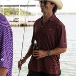 Texas State University Lonestar Polo Maroon - High Creek