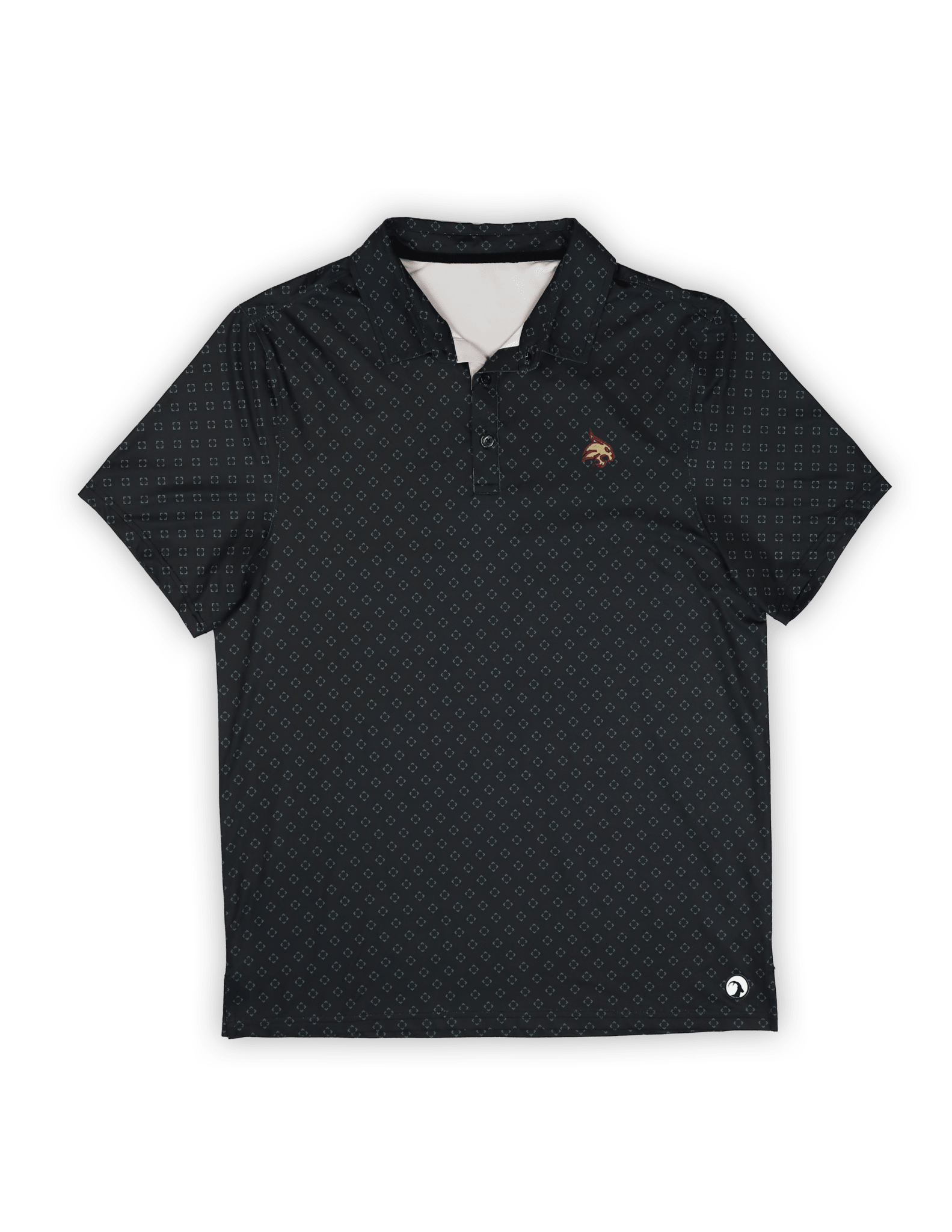 Texas State University Quad Printed Polo - High Creek