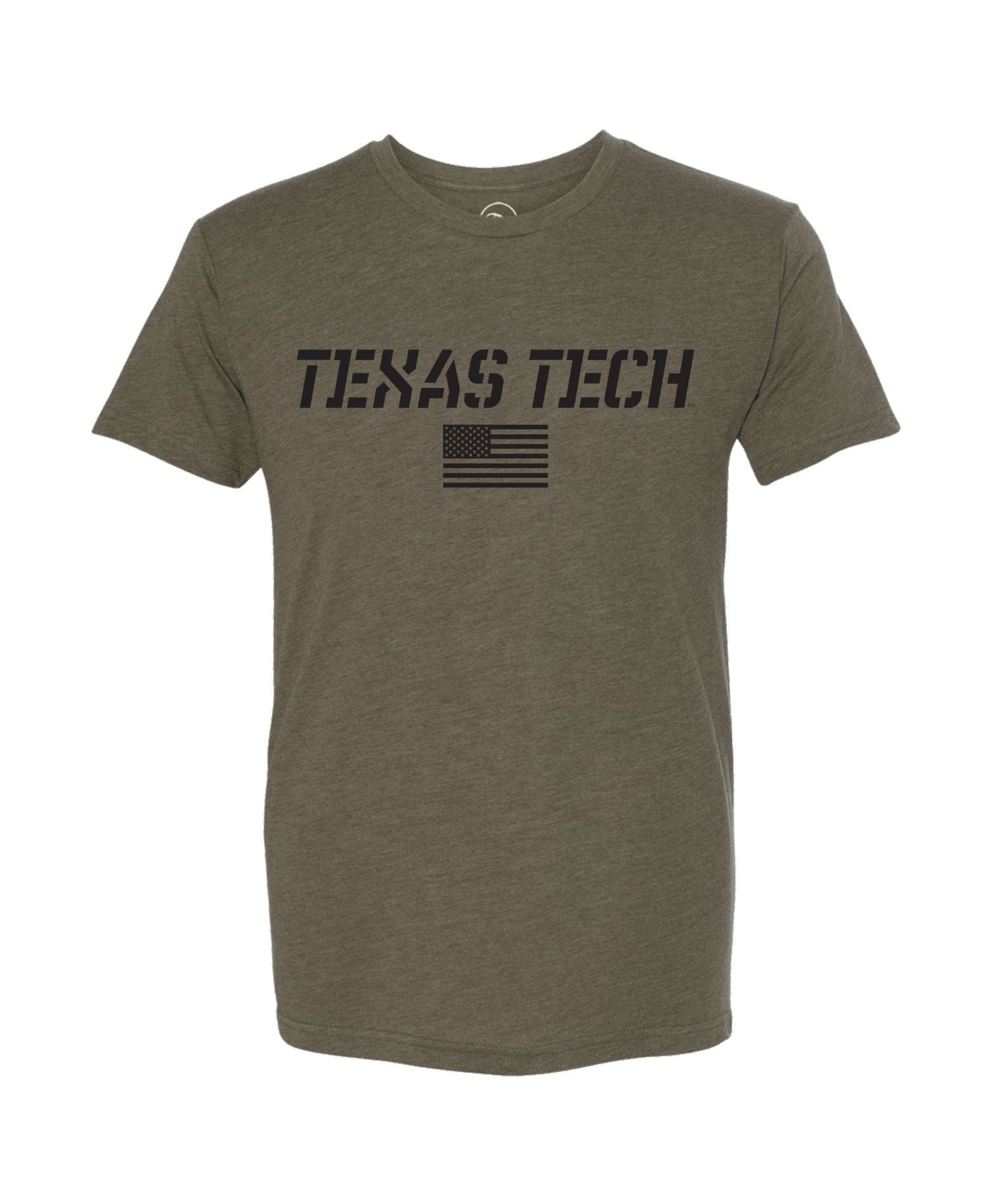 Texas Tech Stencil Flag Short Sleeve - High Creek