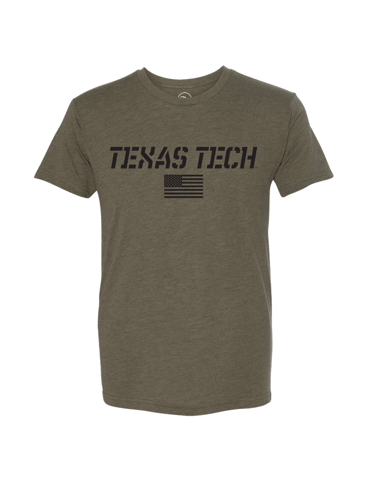 Texas Tech Stencil Flag Short Sleeve - High Creek