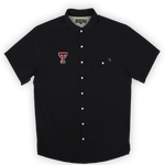 Texas Tech University 4 Mile Creek Pearl Snap Button - Up Black - High Creek
